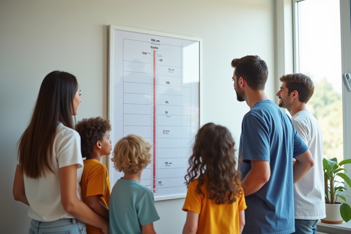 enfants croissance