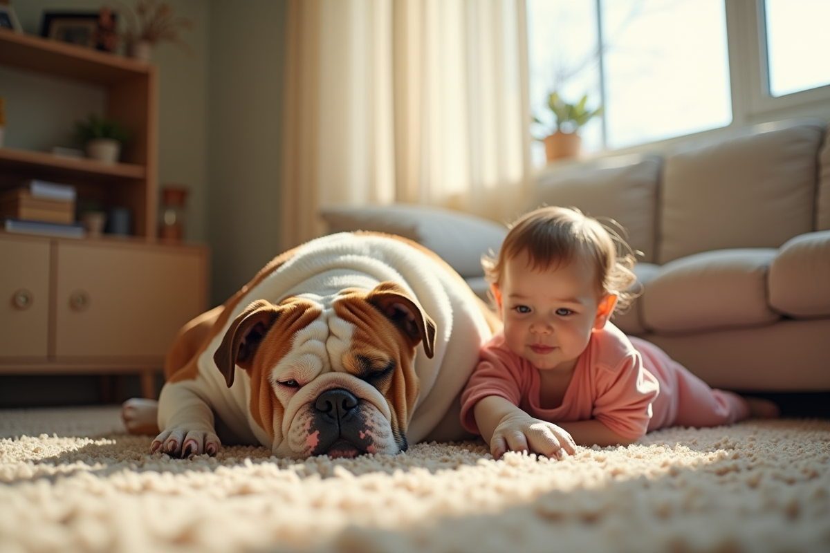 bulldog enfants